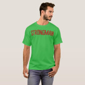 70年代の怪力少年 Tシャツ (正面フル)