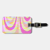 70年代の渦巻き ラゲッジタグ (正面横)