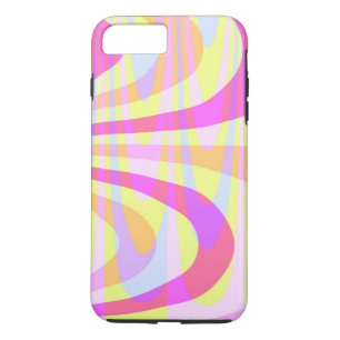 70年代の渦巻 iPhone 8 PLUS/7 PLUSケース