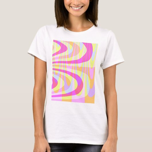 70年代の渦巻 Tシャツ (正面)