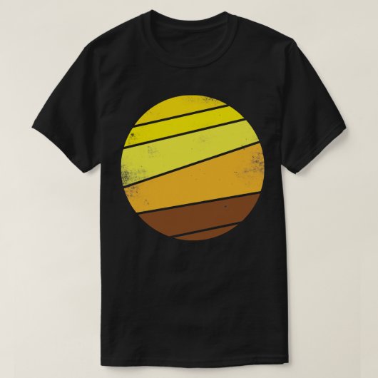 70年代の砂漠の太陽 Tシャツ (デザイン正面)