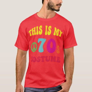 70年代の私のコスチューム おもしろグラフィックデザイン 70年代ファッション Tシャツ
