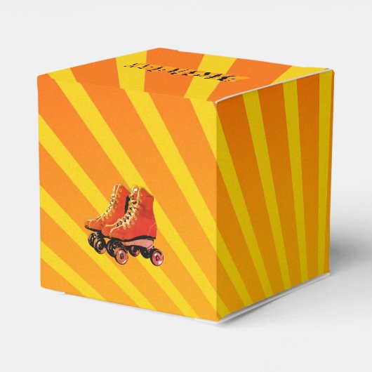 70年代の第50誕生日生まれロラースケート フェイバーボックス (裏面サイド)