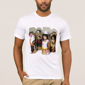 70年代の粋なスタイルのスプレー容器 Tシャツ