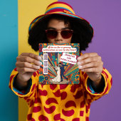 70年代の雰囲気をまとったレトロスタイルのウェディング 招待状