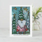 70年代の雰囲気漂うゴノームの招待状 招待状 (スタンド正面)