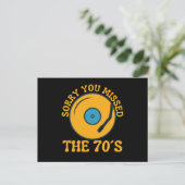 70年代の音楽70年代の方が人生は良い ポストカード (スタンド正面)