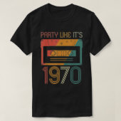 70年代の1970年代の70年代のパーティー Tシャツ (デザイン正面)