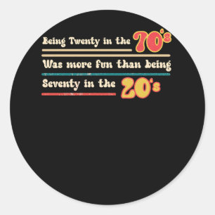 70年代の20歳はBeiよりもずっと多くのおもしろいだった ラウンドシール