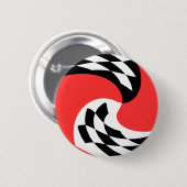 70年代のFruedボタン 缶バッジ (正面&裏面)