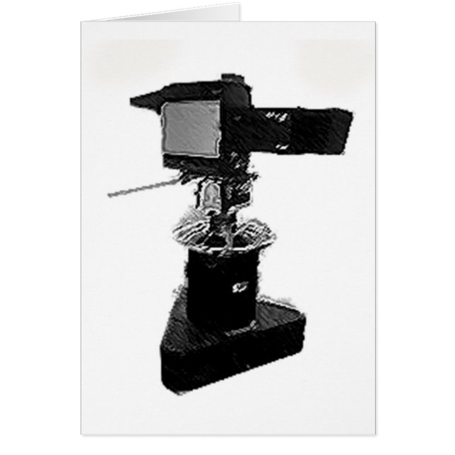 70年代または80年代からの放送TVカメラ (正面)