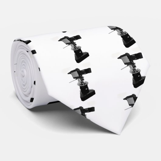 70年代または80年代からの放送TVカメラ ネクタイ (ロール)
