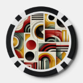 70年代アーバンフロー ポーカーチップ (裏面)