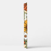 70年代カラフルスタイルレトロ花柄。ヴィンテージb Case-Mate iPhoneケース (裏面 / 右)