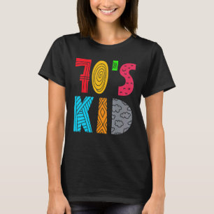 70年代キッドコーディネート女性メンズヴィンテージレトロ Tシャツ