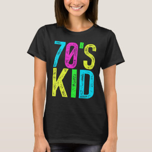 70年代キッドヴィンテージレトロパーティー Tシャツ
