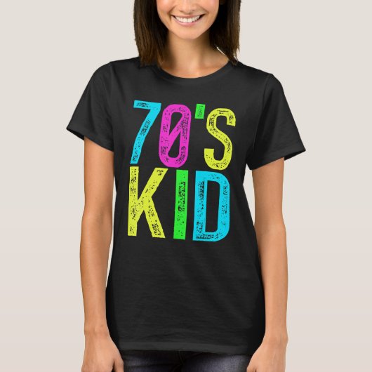 70年代キッドヴィンテージレトロパーティー Tシャツ (正面)