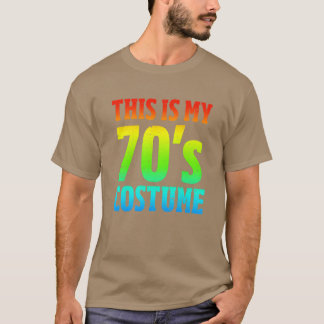 70年代コスチューム家族の私 Tシャツ