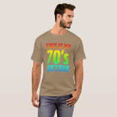 70年代コスチューム家族の私 Tシャツ (正面フル)