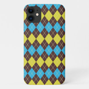 70年代スコットランドのタータンチェックパターン iPhone 11 ケース