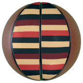 70年代ストライプ バスケットボール (縦)