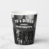 70年代ディスコバースデーパーティー 紙コップ (正面)