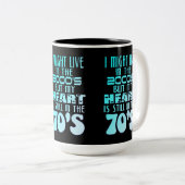 70年代ハート ツートーンマグカップ (正面右)