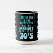 70年代ハート ツートーンマグカップ (中央)