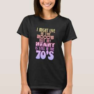 70年代ハート Tシャツ
