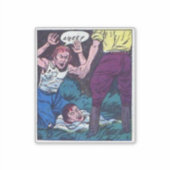 70年代ホラーヴィンテージ漫画漫画本愛好家 シール (正面)