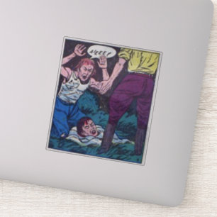 70年代ホラーヴィンテージ漫画漫画本愛好家 シール
