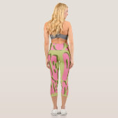 70年代レトロめい想ポスターやる気を起こさせる カプリレギンス (裏面)