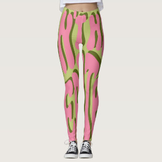 70年代レトロめい想ポスターやる気を起こさせる レギンス