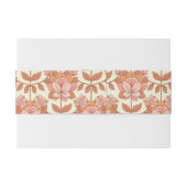 70年代レトロインスパイア結婚の 招待状ベリーバンド (裏面例)