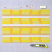 70年代レトロストライプGroovyパターン70年代 薄葉紙 (クラフト)