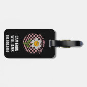 70年代レトロデイジー |良い雰囲気のみ ラゲッジタグ (裏面横)