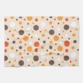 70年代レトロドット キッチンタオル (横)