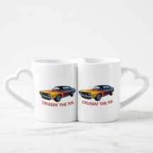 70年代レトロマッスルカー マグカップ ギフト