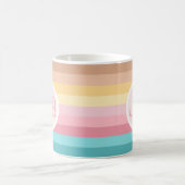 70年代レトロモノグラムマグ コーヒーマグカップ (中央)