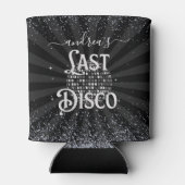 70年代レトロラストディスコ独身最後の週末パーティー 缶クーラー (裏面)