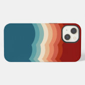 70年代レトロ柄 iPhoneケース (裏面横)