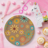 70年代レトロ良い日は来の ペーパープレート (パーティー)