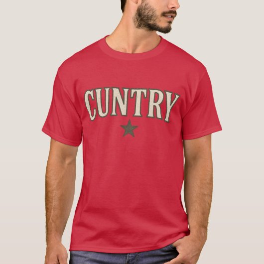 70年代レトロ カントリー Tシャツ (正面)