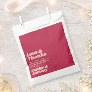 70年代レトロGroovy Vivaマゼンダ結婚ン フェイバーバッグ