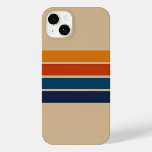 70年代レトロiPhone 14 Plusケース Case-Mate iPhoneケース (裏面)