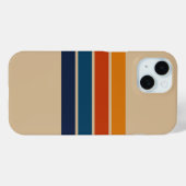 70年代レトロiPhone 15ケース Case-Mate iPhoneケース (裏面 (横))