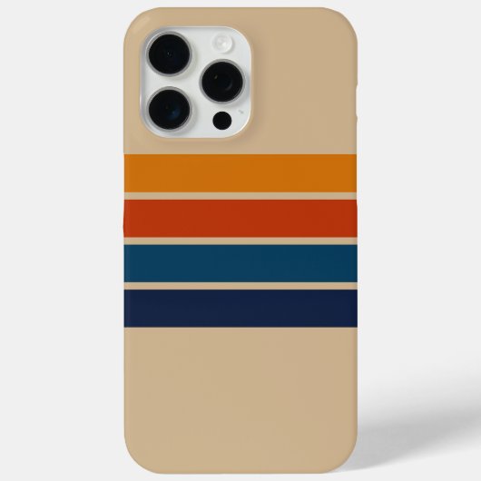 70年代レトロiPhone 15 Pro Maxケース Case-Mate iPhoneケース (裏面)