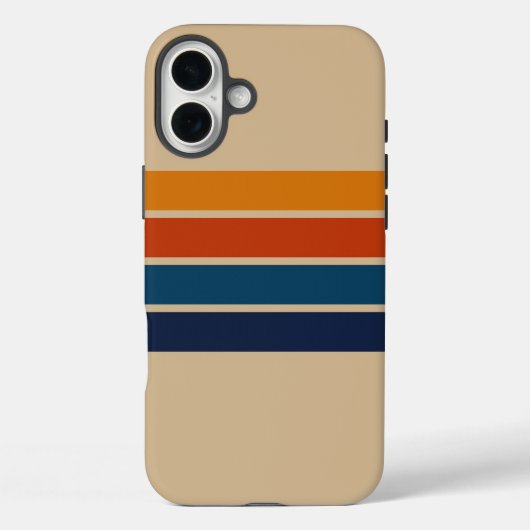 70年代レトロiPhone 16 Plusケース Case-Mate iPhoneケース (裏面)