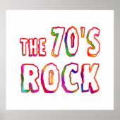 70年代ロック ポスター (正面)
