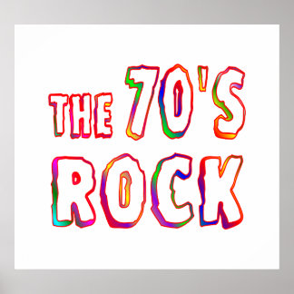 70年代ロック ポスター